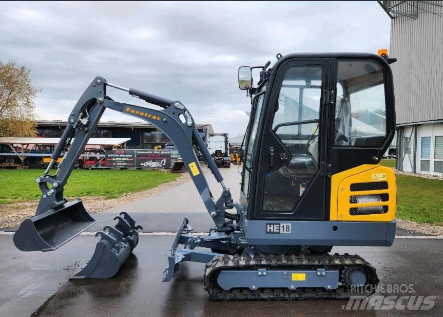 Eurotrac HE 18 Mini Excavators <7t (Mini Diggers)