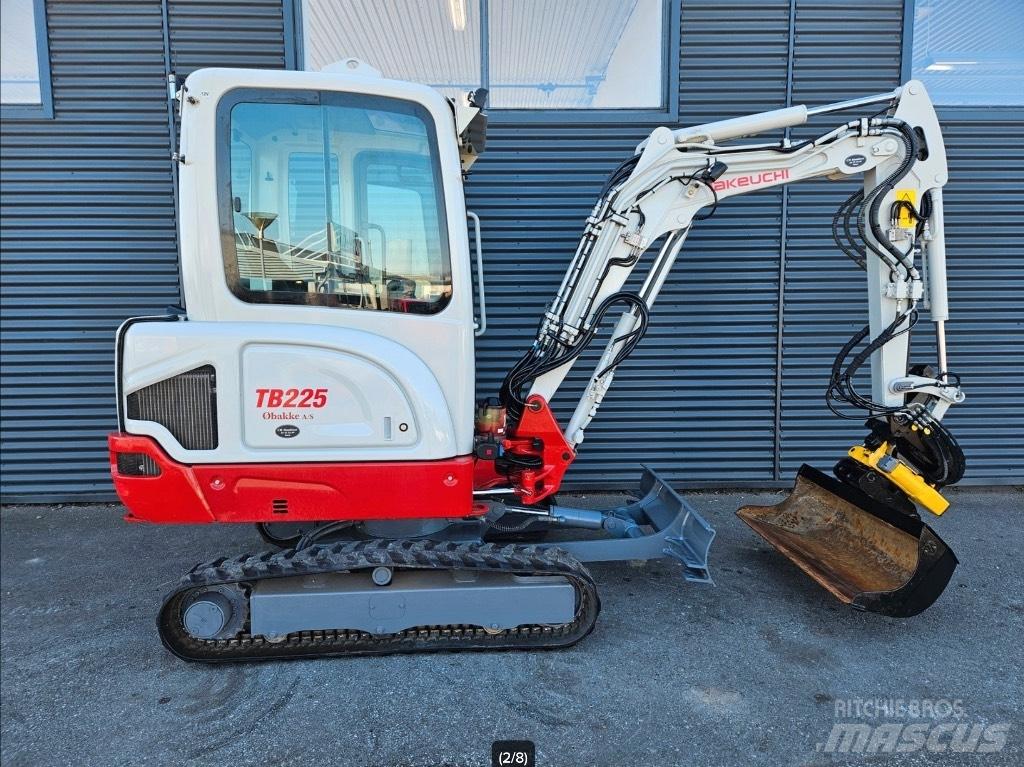 Takeuchi TB 225 Mini Excavators <7t (Mini Diggers)