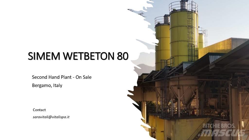  SIMEM WETBETON 80 Concrete Equipment