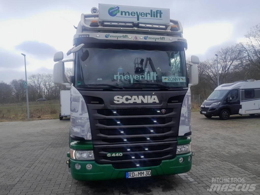 Scania G 440 Winch trucks