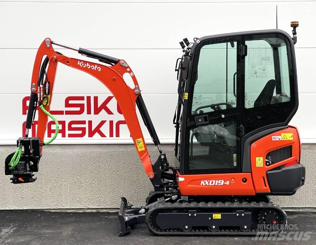 Kubota KX 019-4 Mini Excavators <7t (Mini Diggers)