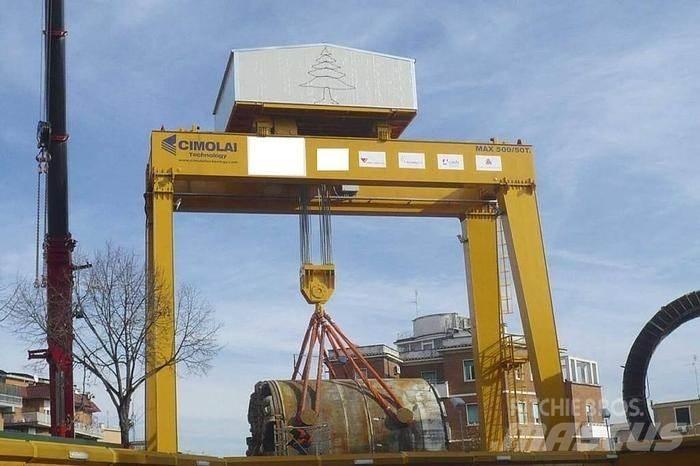  CIMOLAI RGC500Ton Used Overhead and Gantry Cranes