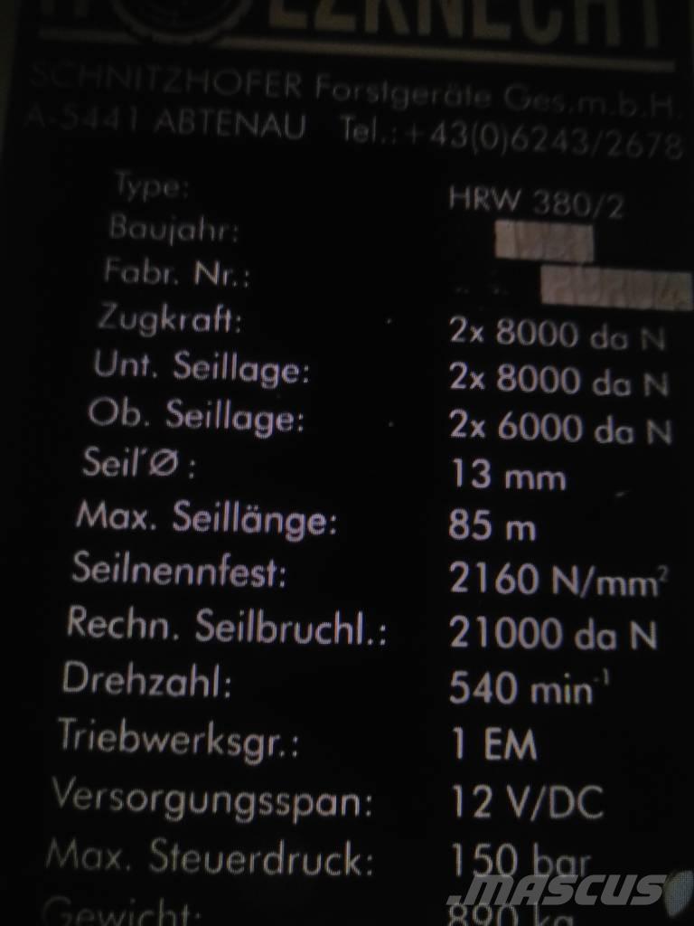  Holzknecht hrw 380/2 Forestry - Others