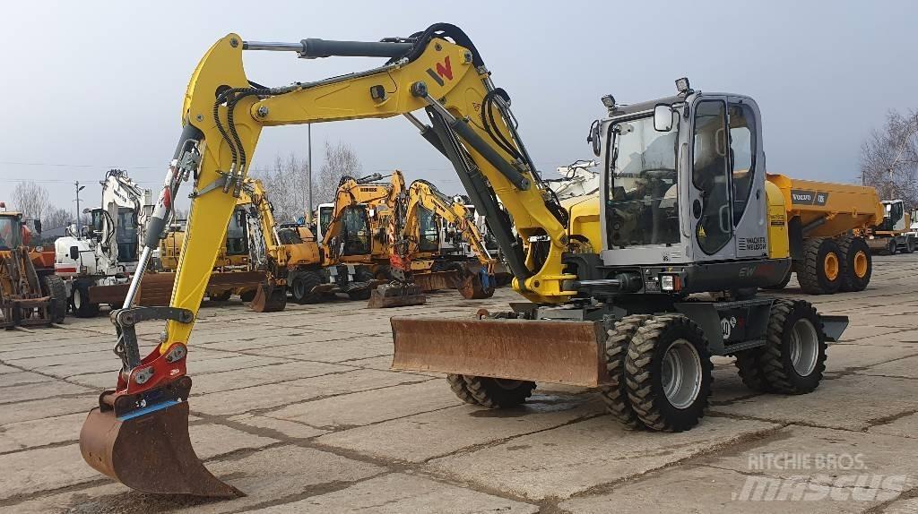 Wacker EW100 Wheeled Excavators