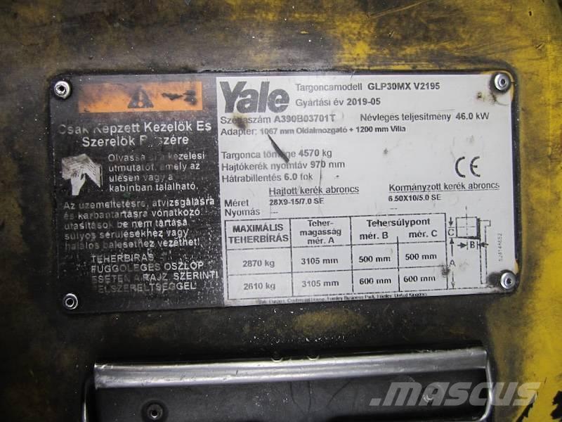 Yale GLP30MX LPG trucks