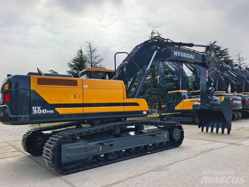 Hyundi HX300 Crawler Excavators