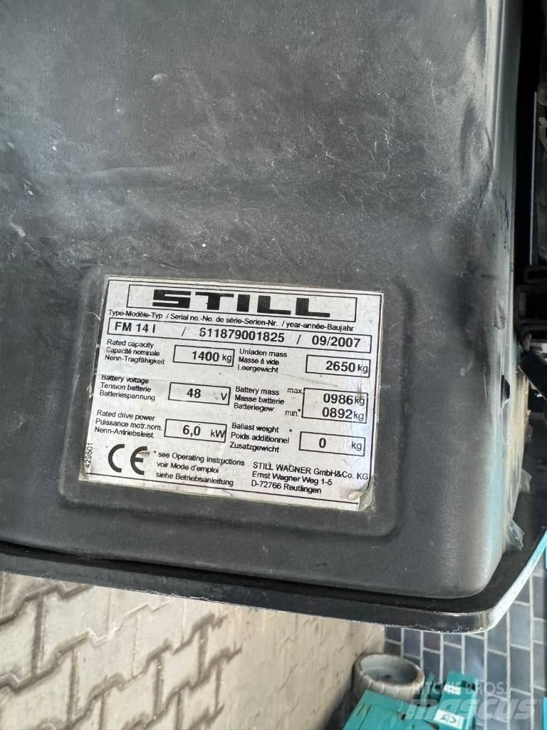 Still FM 14 l Reach trucks