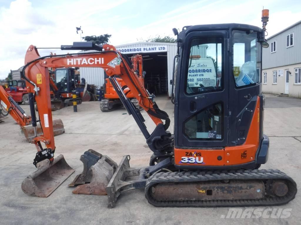 Hitachi ZX 33 U-6 Mini Excavators <7t (Mini Diggers)