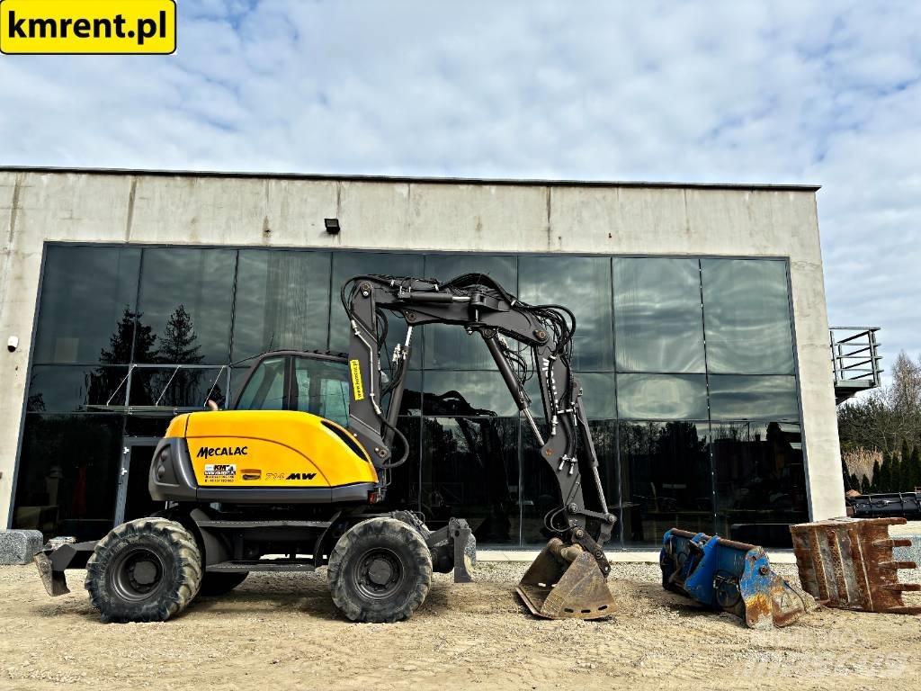 Mecalac 714 MW Wheeled Excavators