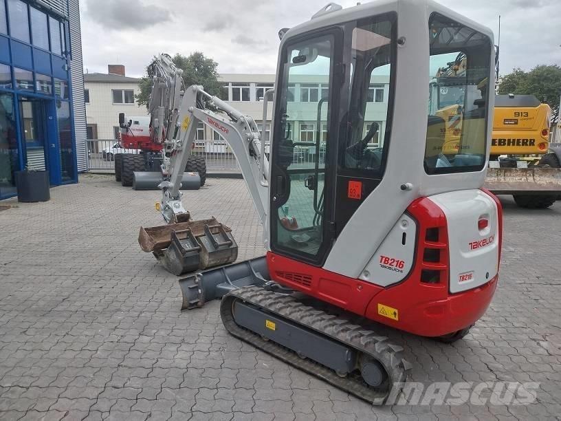 Takeuchi TB 216 A Mini Excavators <7t (Mini Diggers)