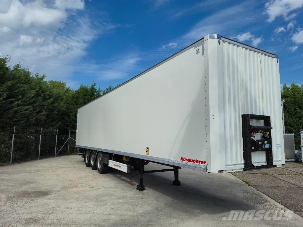 Kässbohrer Maxima Box body semi-trailers