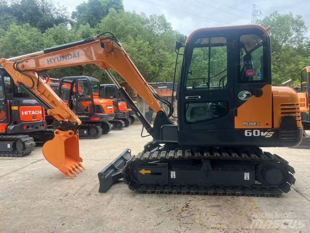 Hyundai 60vs Mini Excavators <7t (Mini Diggers)
