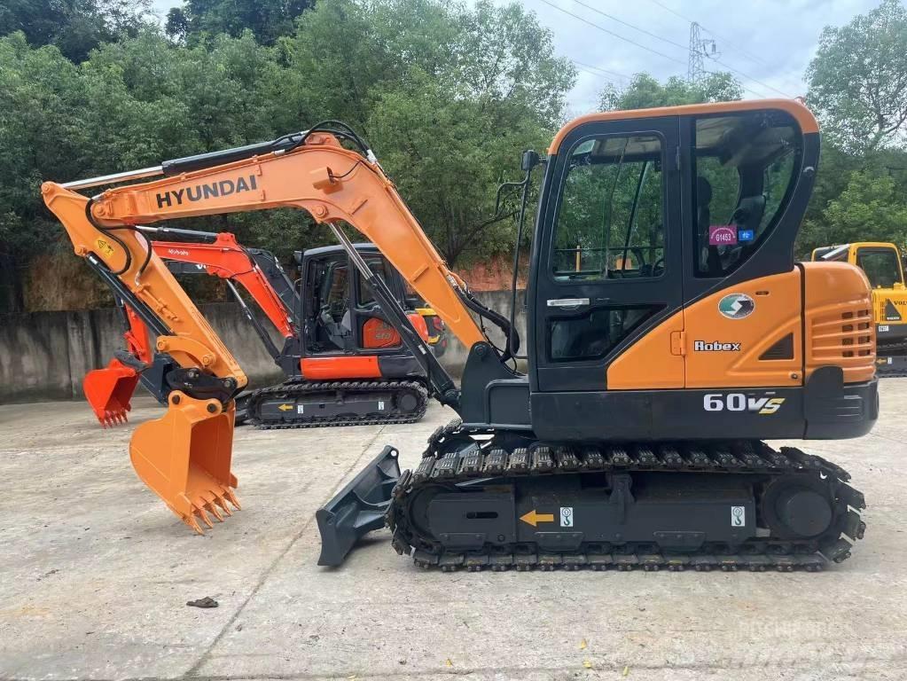 Hyundai 60vs Mini Excavators <7t (Mini Diggers)