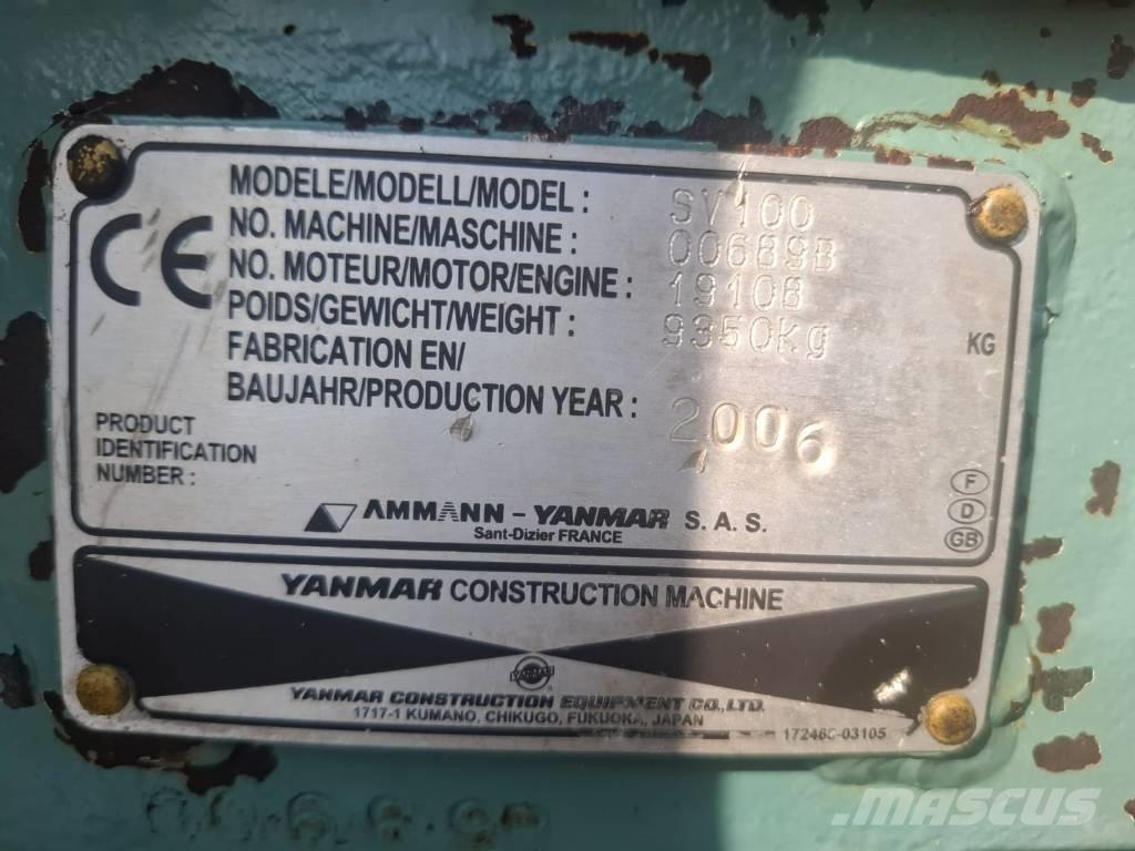 Yanmar SV 100 Mini excavators  7t - 12t
