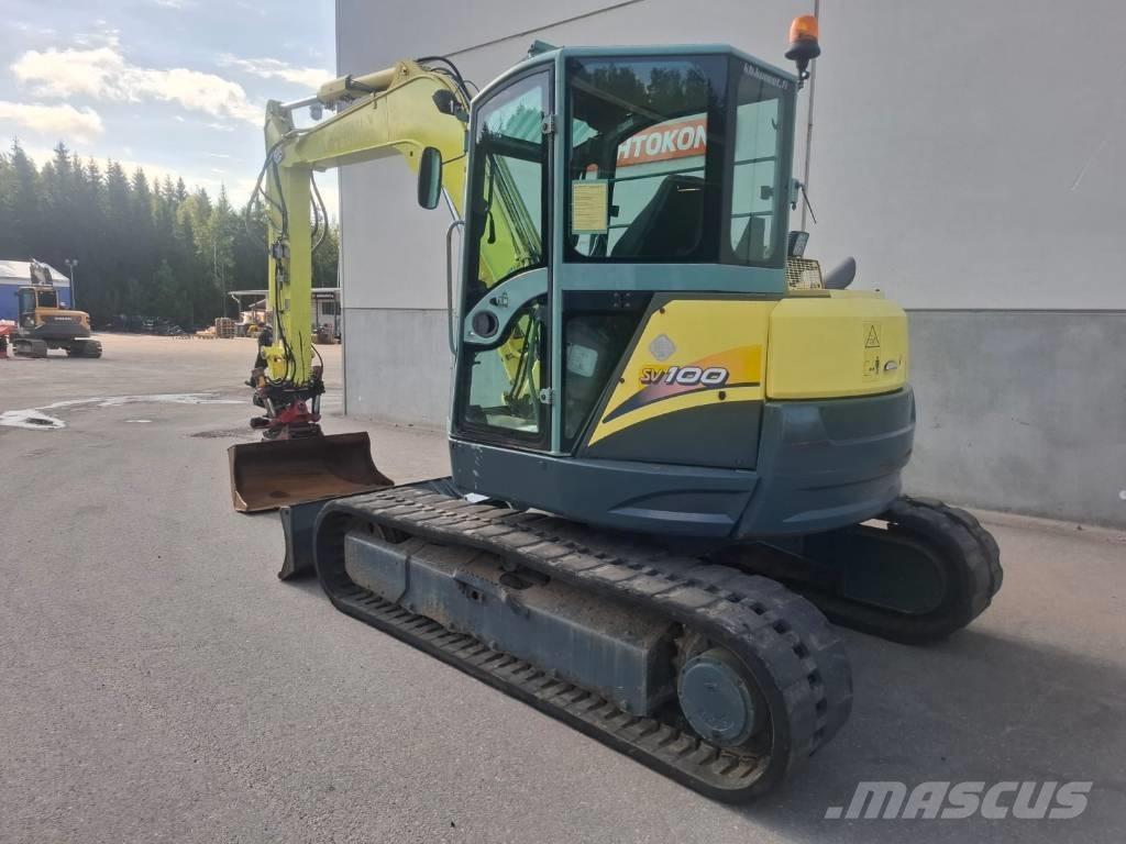 Yanmar SV 100 Mini excavators  7t - 12t