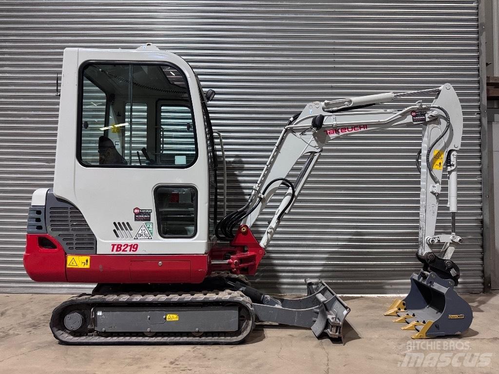 Takeuchi TB 219 Mini Excavators <7t (Mini Diggers)