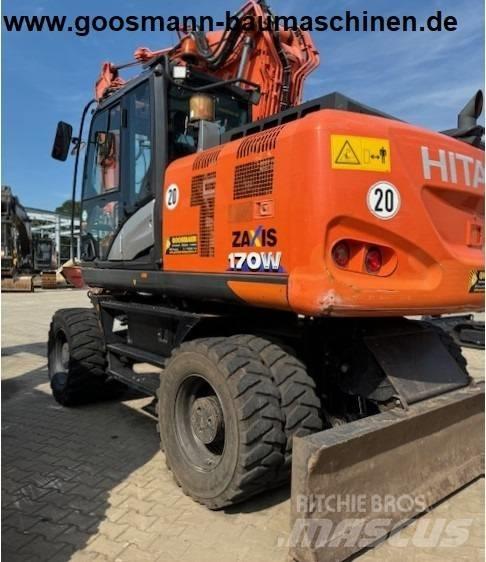Hitachi ZX 170 W-6 Wheeled Excavators