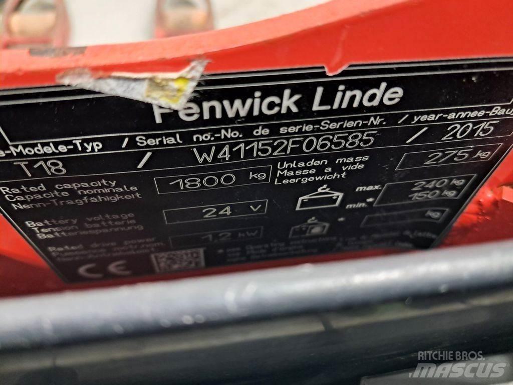 Linde T18 Low lifter