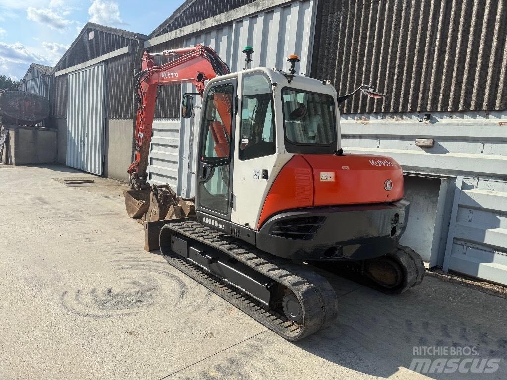 Kubota KX 080 Mini excavators  7t - 12t