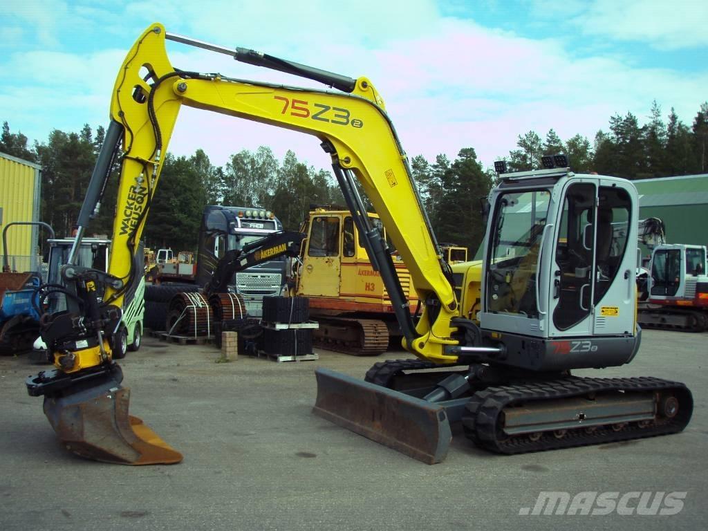 Wacker Neuson 75 Z3 Mini excavators  7t - 12t