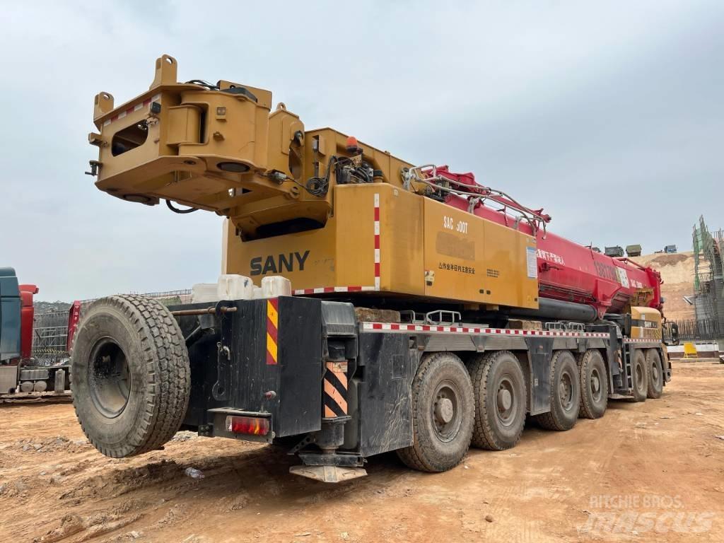 Sany SAC4500T Mobile and all terrain cranes