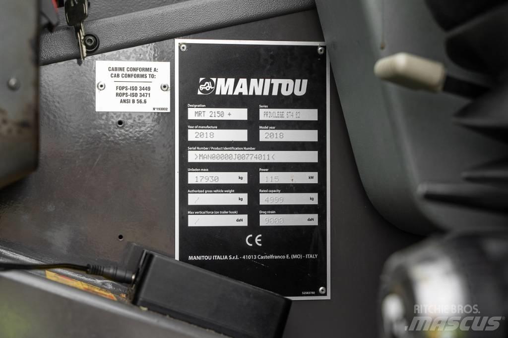 Manitou MRT 2150 Telescopic Handlers