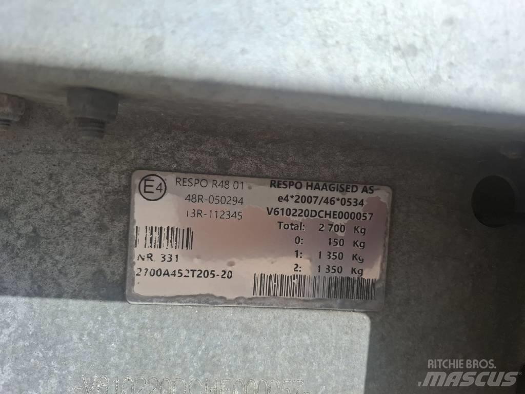 Respo 2700A452T205 Other Trailers