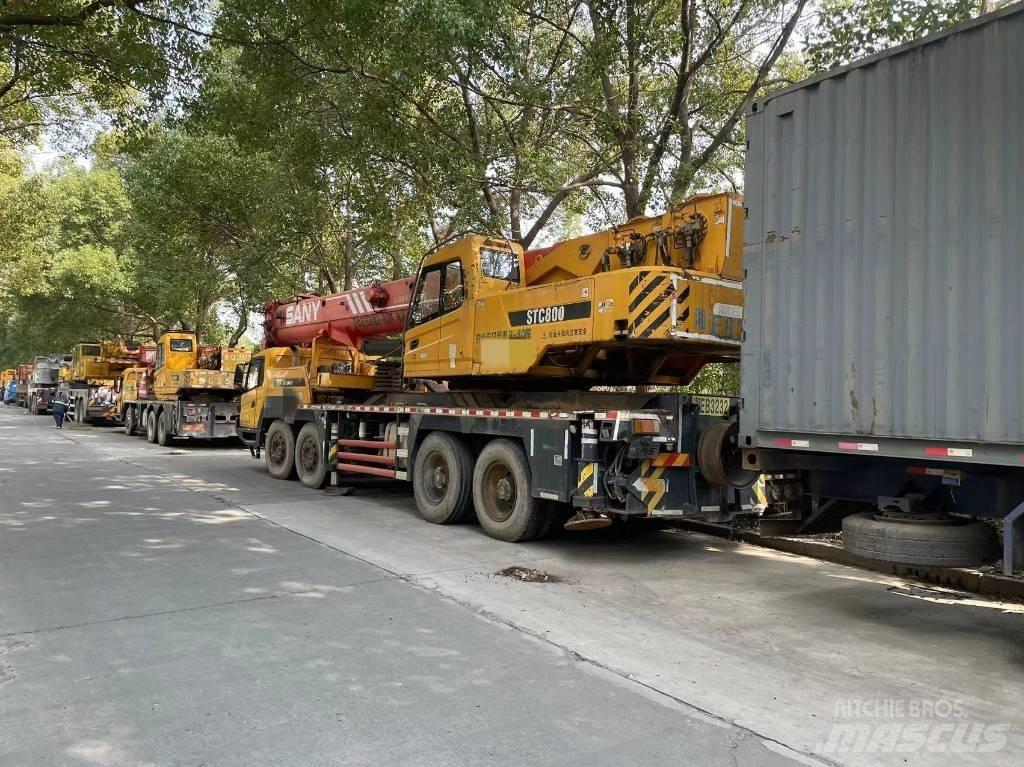 Sany 750S Mobile and all terrain cranes