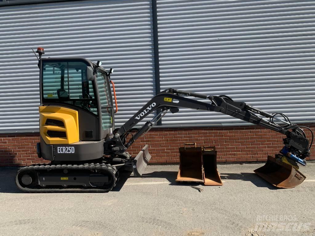 Volvo ECR25D Mini Excavators <7t (Mini Diggers)