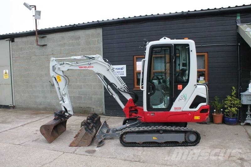 Takeuchi TB 225 Mini Excavators <7t (Mini Diggers)
