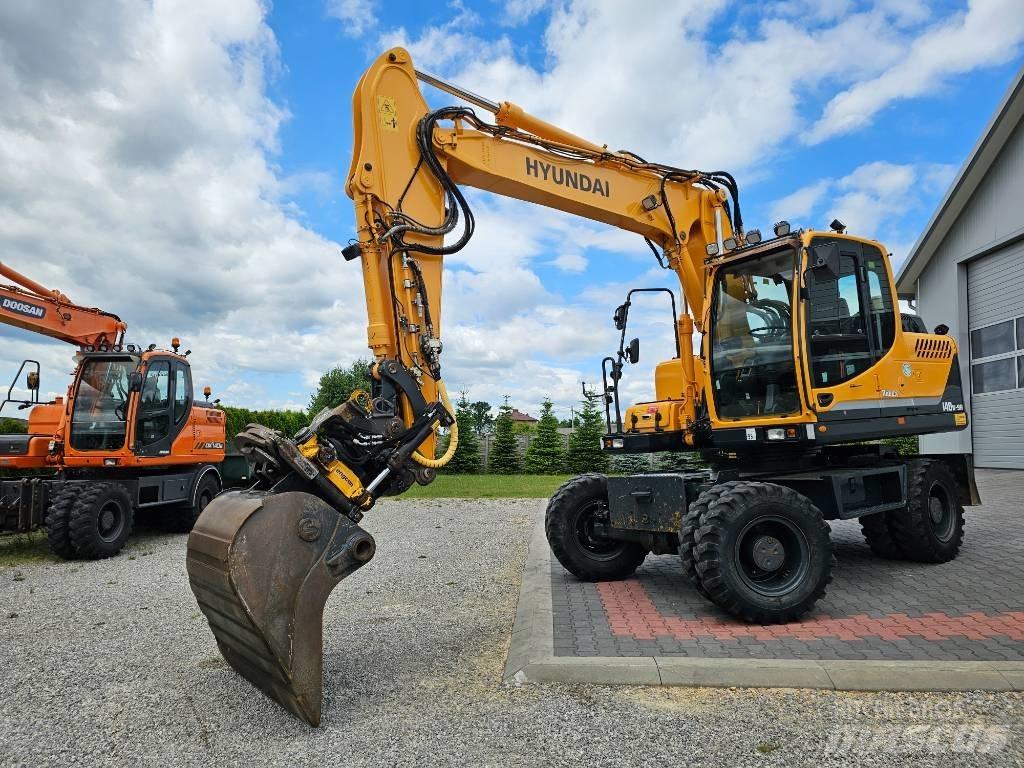 Hyundai 140 W 9 A Wheeled Excavators