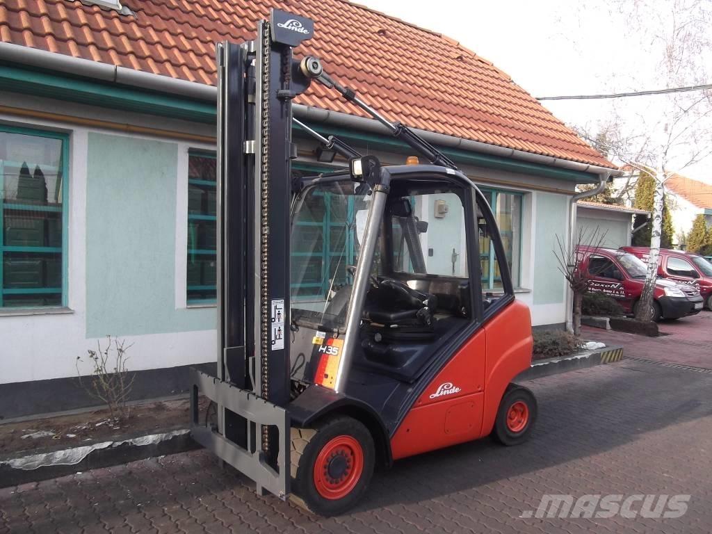 Linde H 35 D V-2917 Diesel Forklifts