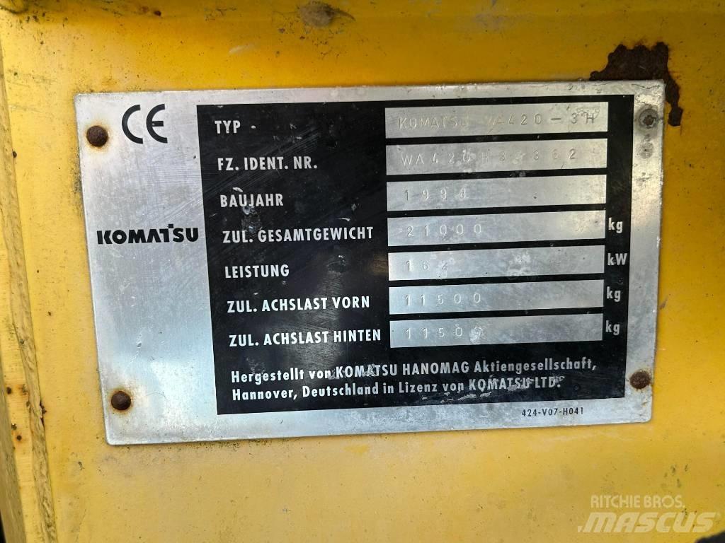 Komatsu WA 420 Wheel Loaders