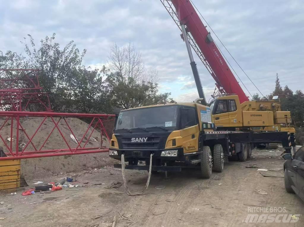 Sany STC 500 S Mobile and all terrain cranes