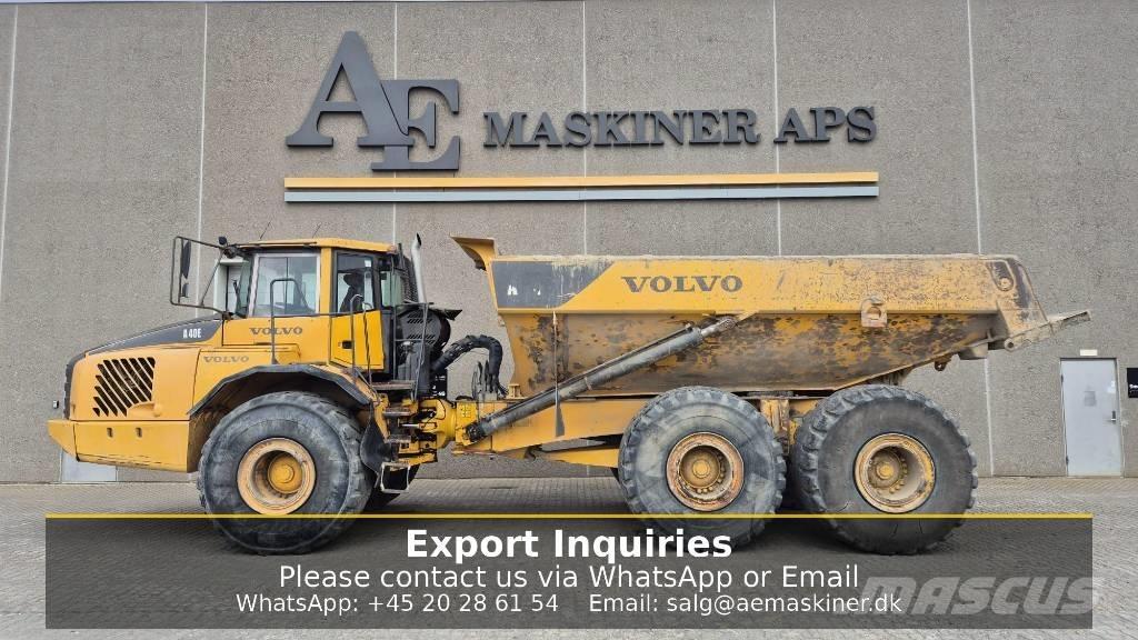 Volvo A 40 E Articulated Dump Trucks (ADTs)