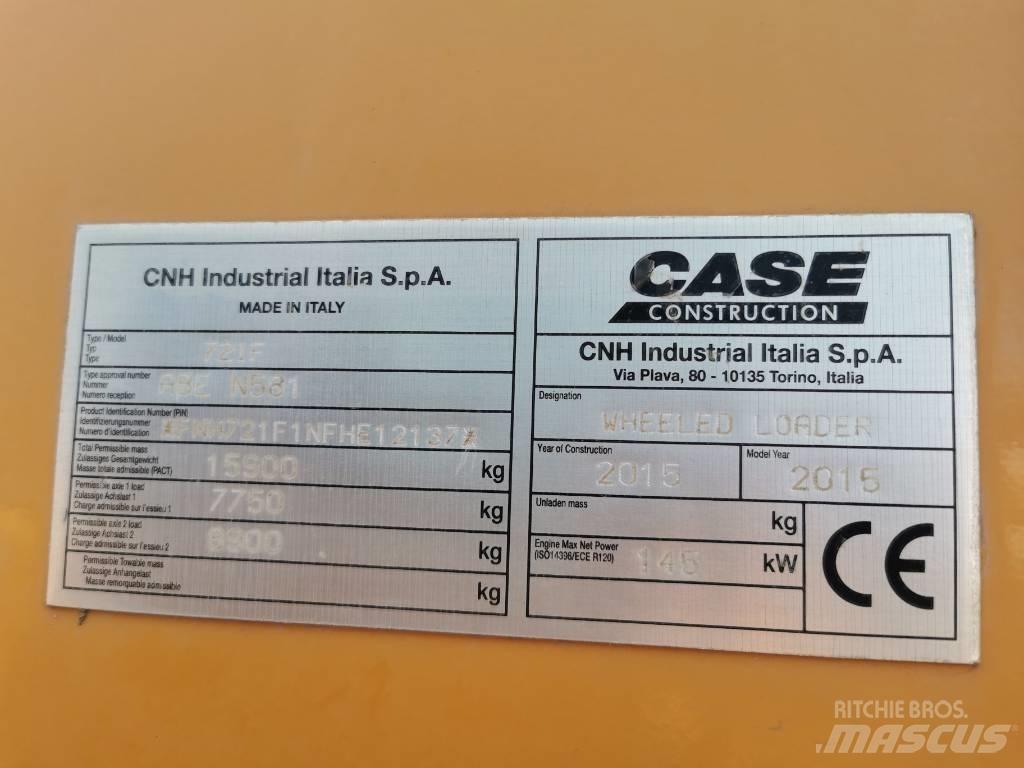 CASE 721F Z-Bar Wheel Loaders