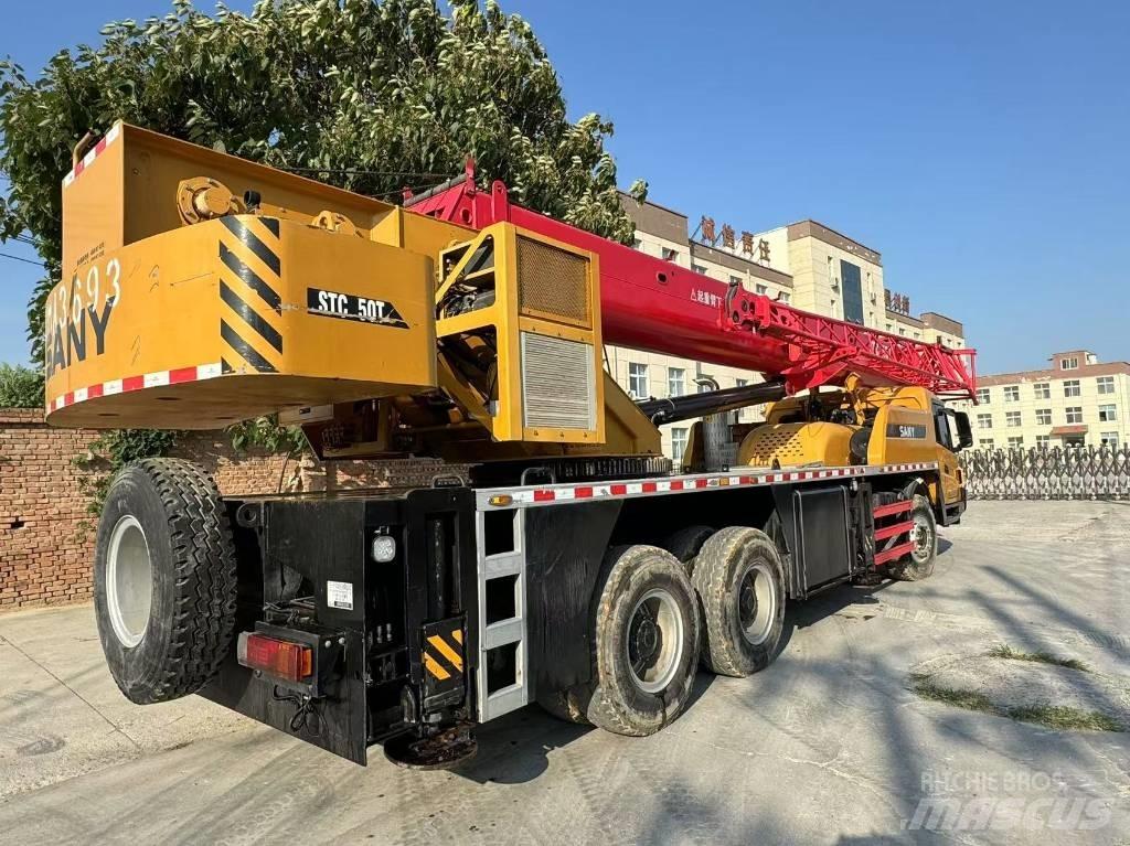 Sany STC 500 Mobile and all terrain cranes