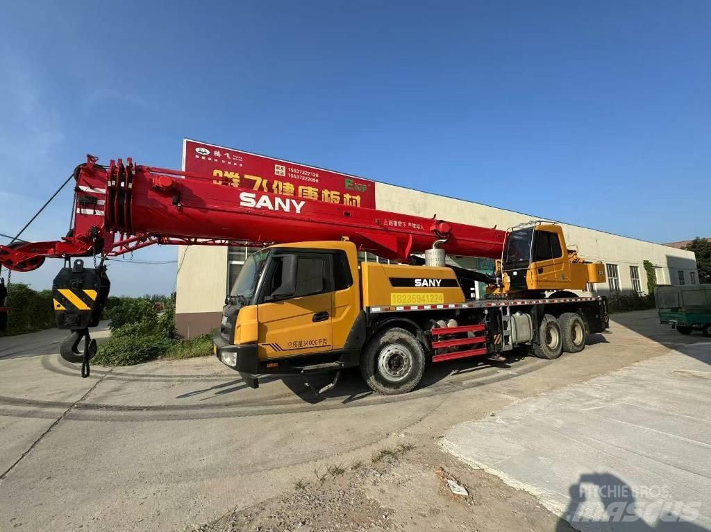 Sany STC 500 Mobile and all terrain cranes