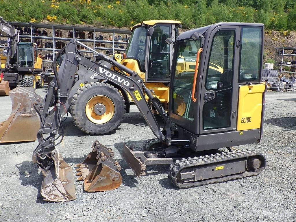 Volvo EC 18 E Mini Excavators <7t (Mini Diggers)