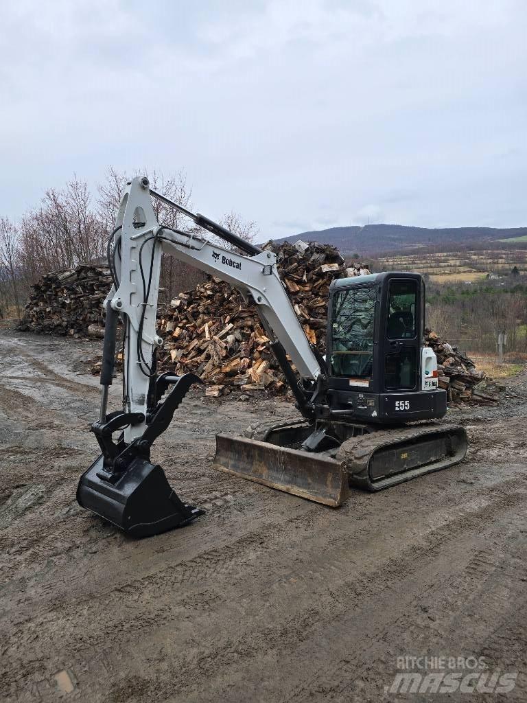 Bobcat E 55 Mini Excavators <7t (Mini Diggers)