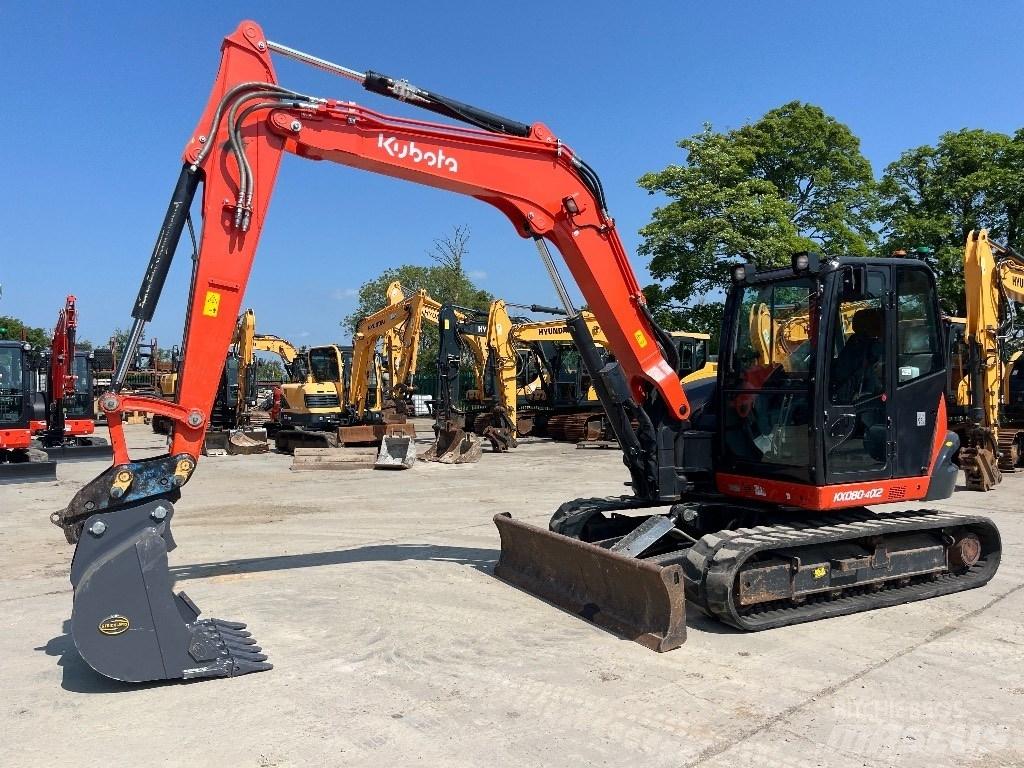 Kubota KX 080-4 Mini excavators  7t - 12t