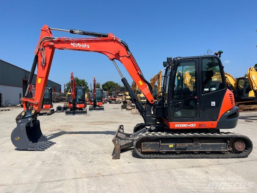 Kubota KX 080-4 Mini excavators  7t - 12t