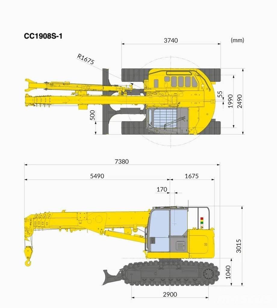 Maeda CC1908 Crawler Cranes