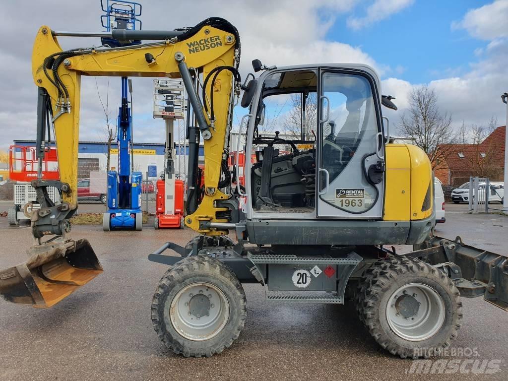 Wacker Neuson EW100 Wheeled Excavators