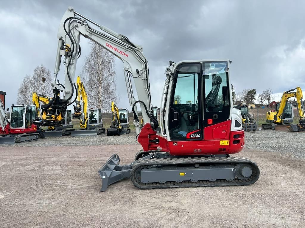 Takeuchi TB260 Mini Excavators <7t (Mini Diggers)