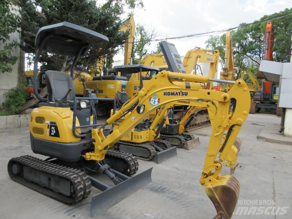Komatsu PC 18 Mini Excavators <7t (Mini Diggers)