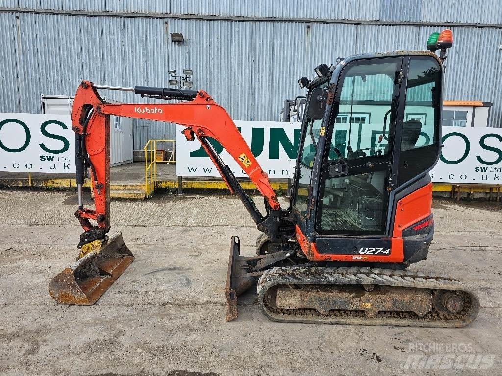 Kubota U 27-4 Mini Excavators <7t (Mini Diggers)