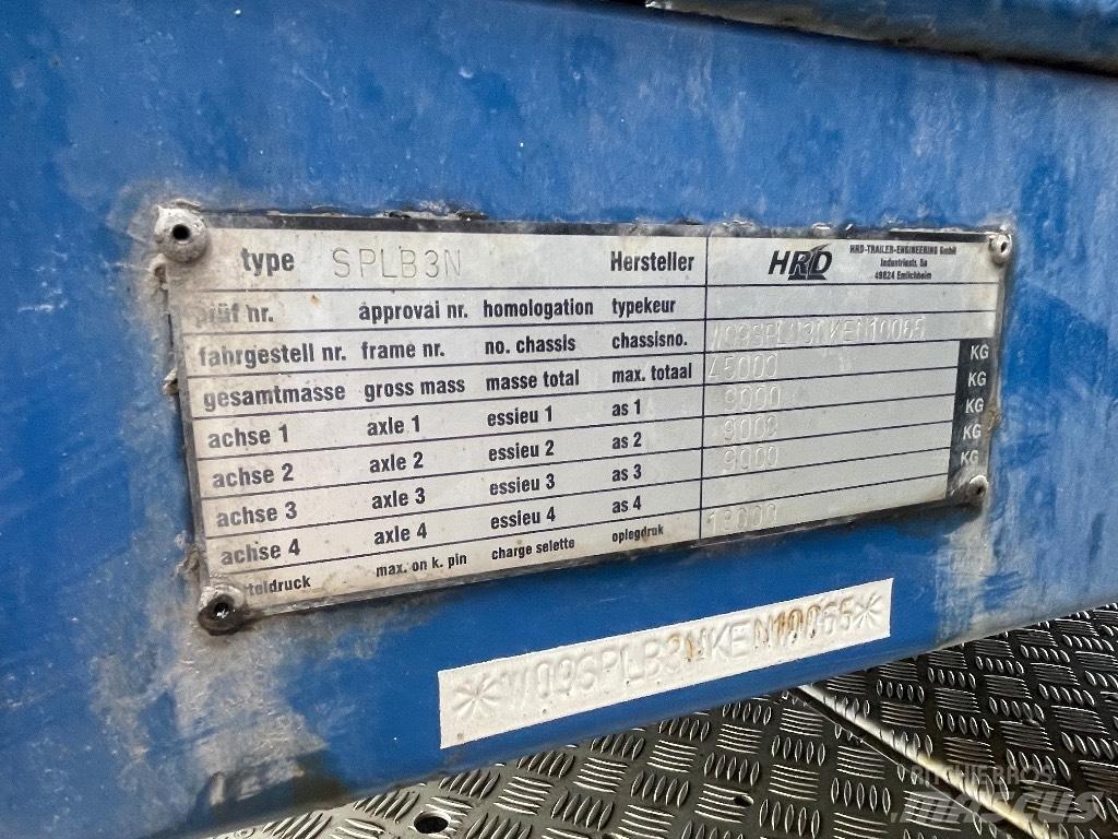 HRD Platform Flatbed Trailers