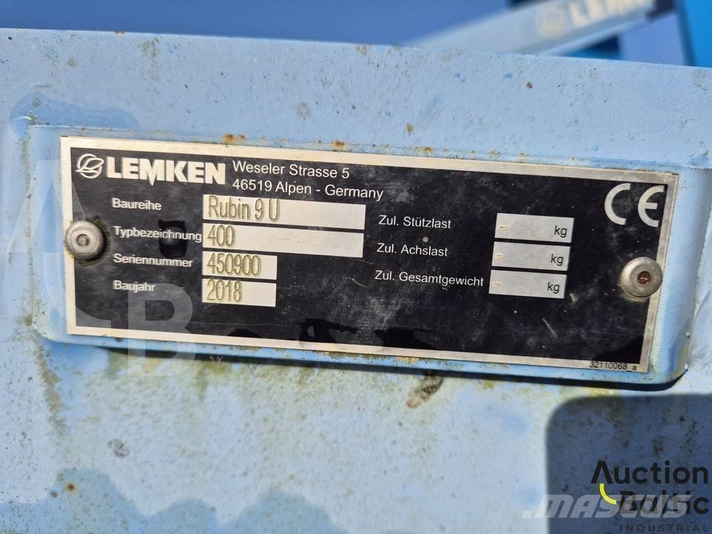 Lemken Rubin 9 U Disc Harrows