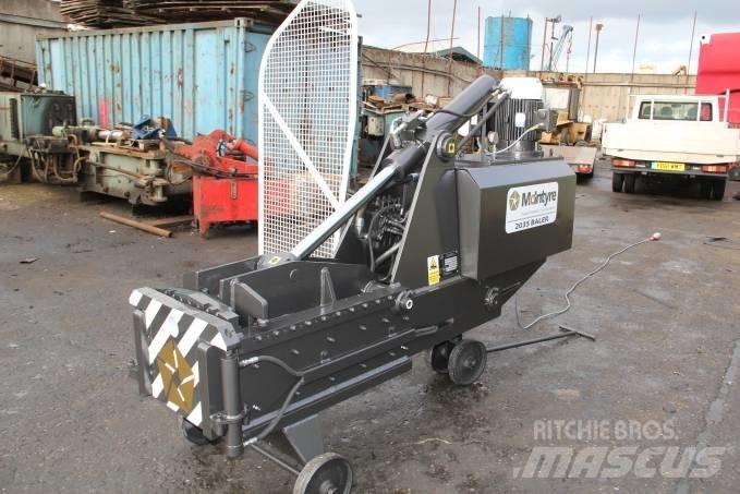 McIntyre Metal Baler Bale